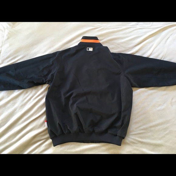 Youth Large Black Majestic SF Giants Jacket - Picture 3 of 4